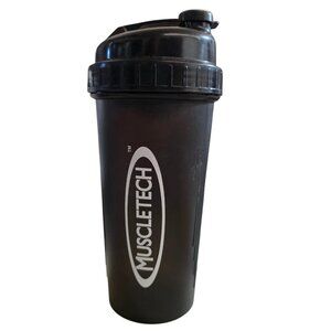 Muscletech Shaker Cup 28oz Black BPA Free Shaker Bottle